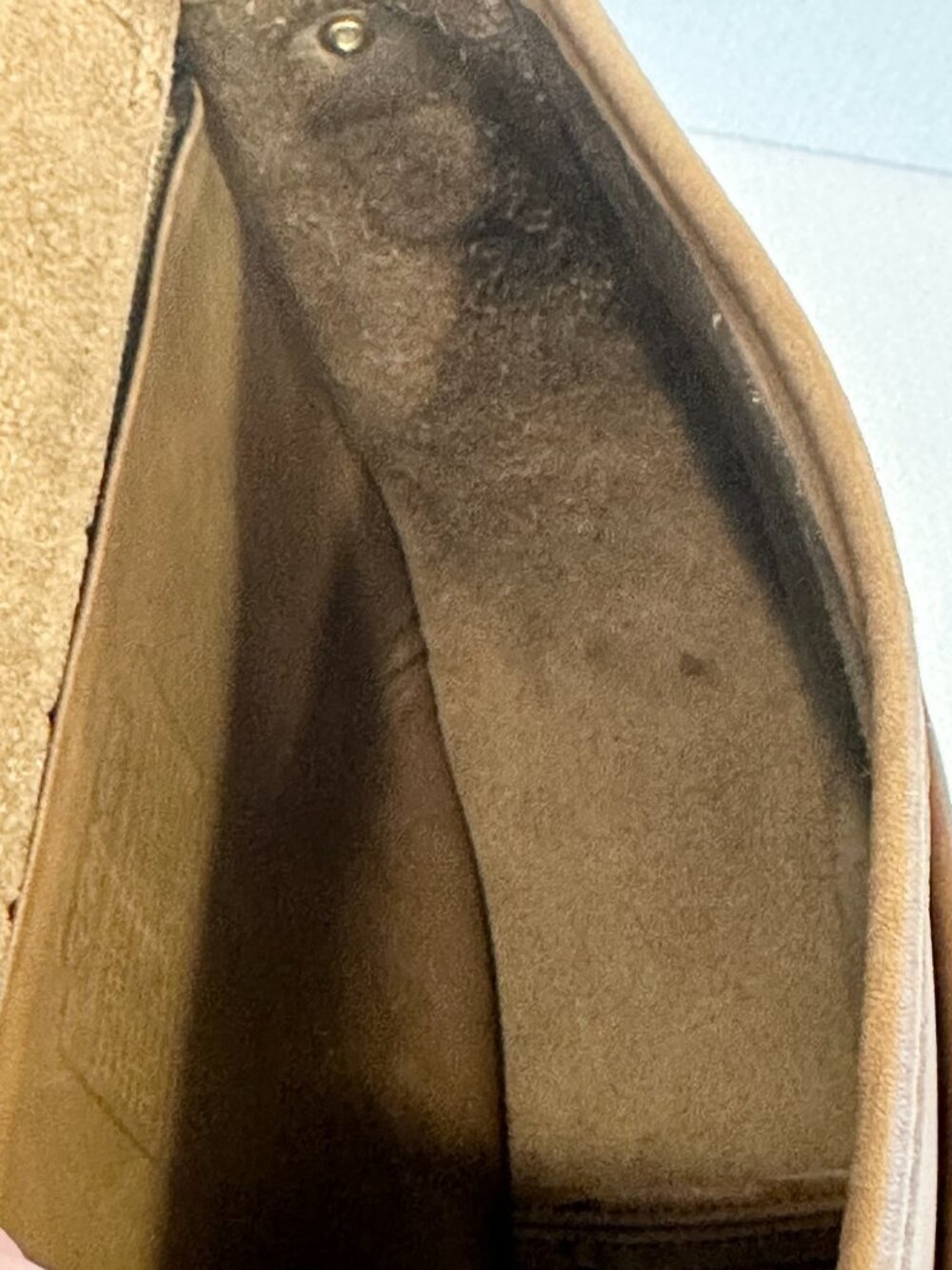 COACH Saddlery Bag (style #9535) – Putty - New York - Vintage late 80s - Picture 14 of 16